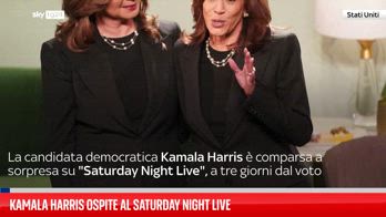 Usa 2024, Harris apre il Saturday Night Live