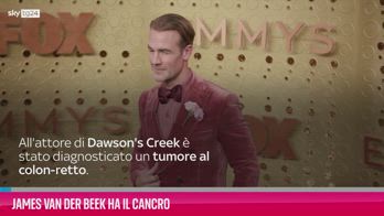 VIDEO James Van Der Beek ha il cancro