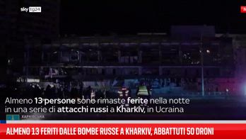 Kharkiv, almeno 13 feriti dalle bombe russe