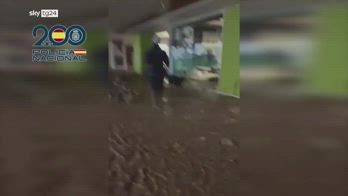 Alluvione Spagna, le operazioni di ricerca ad Alfafar