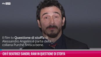 VIDEO  Chi è Beatrice Sandri, Rani in Questione di stoffa