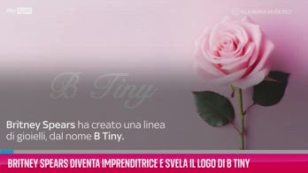 VIDEO Britney Spears imprenditrice, svela il logo di B Tiny