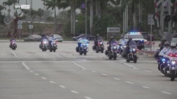 Usa2024, 100 agenti in motocicletta attraversano la Florida