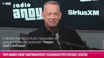 VIDEO Tom Hanks viene spesso scambiato per Michael Keaton