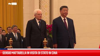 Mattarella incontra il presidente cinese Xi Jinping a Pechino