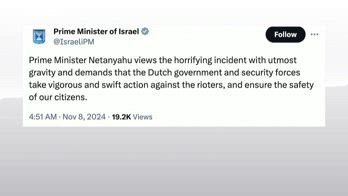 Scontri Amsterdam, Netanyahu: "Atto premeditato e inaccettabile"