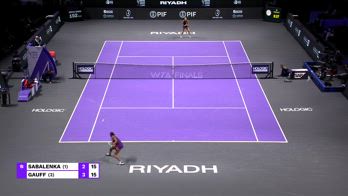 CLIP TOP 3 COLPI WTA FINALS DAY 7_1342035