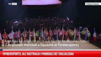 Timbersports, all’Australia i mondiali dei taglialegna