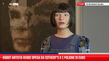 Intelligenza Artificiale, robot venduto per 1 milione di dollari da Sotheby's