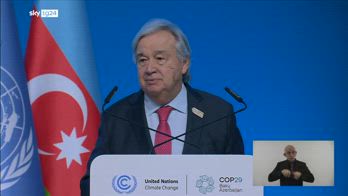 Guterres: l'azione per il clima è imperativa