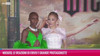 VIDEO Wicked, le reazioni di Erivo e Grande protagoniste