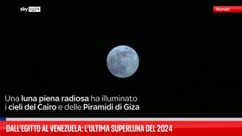 Dall’Egitto al Venezuela: l’ultima superluna del 2024