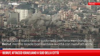 Beirut, attacco israeliano a sud della città