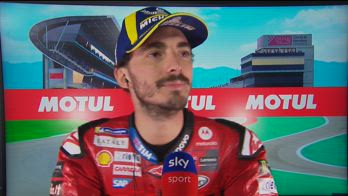 Bagnaia intervista post