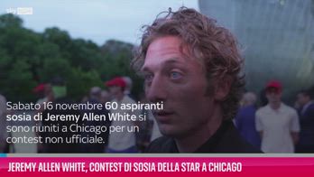 VIDEO Jeremy Allen White, contest di suoi sosia a Chicago