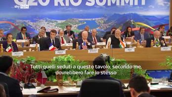 G20 Rio, Biden: sì a sovranità e integrità territoriale ucraina