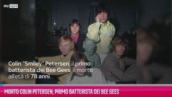 VIDEO Morto Colin Petersen, primo batterista dei Bee Gees