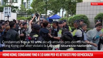 Hong Kong, arrestati 45 attivisti pro-democrazia