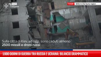 Ucraina, mille giorni dall'inizio del conflitto con la Russia