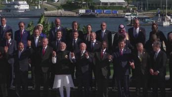 G20, Biden, Meloni e Trudeau in ritardo per foto di gruppo