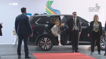 G20 Rio, Meloni impegnata in incontri con gli altri leader