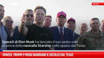 SpaceX, Trump e Musk guardano il decollo dal Texas