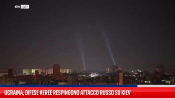 Ucraina, difese aeree respingono attacco russo su Kiev