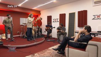 Daily di X Factor 2024, Lauro in sala prove con I PATAGARRI