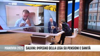 Manovra 2025, Salvini: impegno della Lega su pensioni e sanità