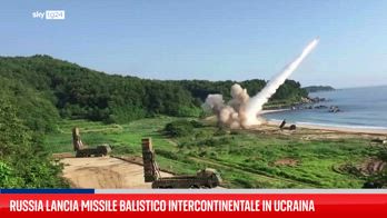 Russia lancia missile balistico intercontinentale in Ucraina