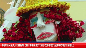 Guatemala, festival dei fiori adotta compostaggio sostenibile