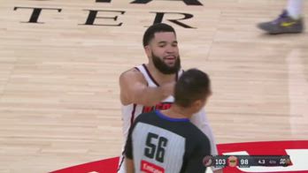 NBA, VanVleet espulso contro Portland