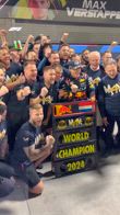 f1 gp las vegas verstappen box festa