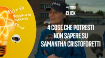 4 cose che potresti non sapere su Samantha Cristoforetti