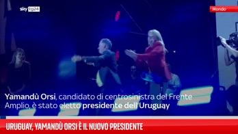 Uruguay, Yamandù Orsi è il nuovo presidente