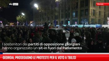 Georgia, continuano proteste a Tblisi