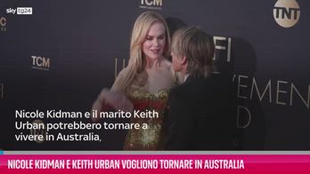 VIDEO Nicole Kidman e Keith Urban tornano in Australia?