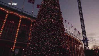 Copenaghen, la magia del Natale torna al parco Tivoli