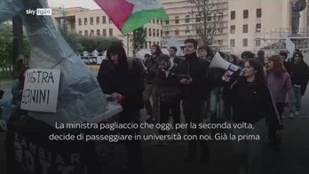 "Asino Berniniâ alla Sapienza con occupazione studenti