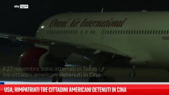 Rimpatriati 3 cittadini usa detenuti in Cina