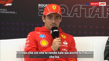 ferrari leclerc conferenza verstappen gp qatar