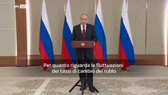 Putin: calo rublo? Situazione è sotto controllo