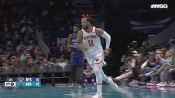 NBA, 31 punti per Jalen Brunson contro Charlotte