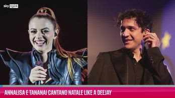 VIDEO Annalisa e Tananai cantano Natale Like a Deejay