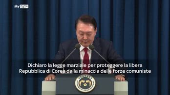 Corea del Sud, presidente proclama arte marziale