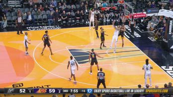 NBA, Wemby show: alley-oop rovesciato subendo il fallo