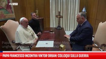 Il Papa ha incontrato il premier ungherese Orban in Vaticano