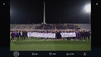 MCH WEB STRISCIONE GIOCATORI FIORENTINA PER BOVE