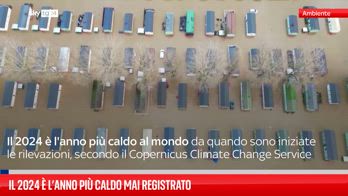 Il 2024 è l’anno più caldo mai registrato