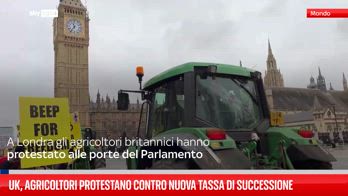 Uk, agricoltori protestano contro la nuova tassa di successione